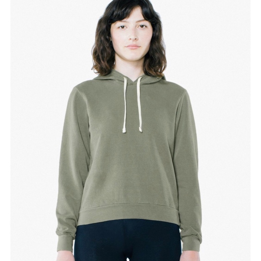 American Apparel Mid Length Hoodie